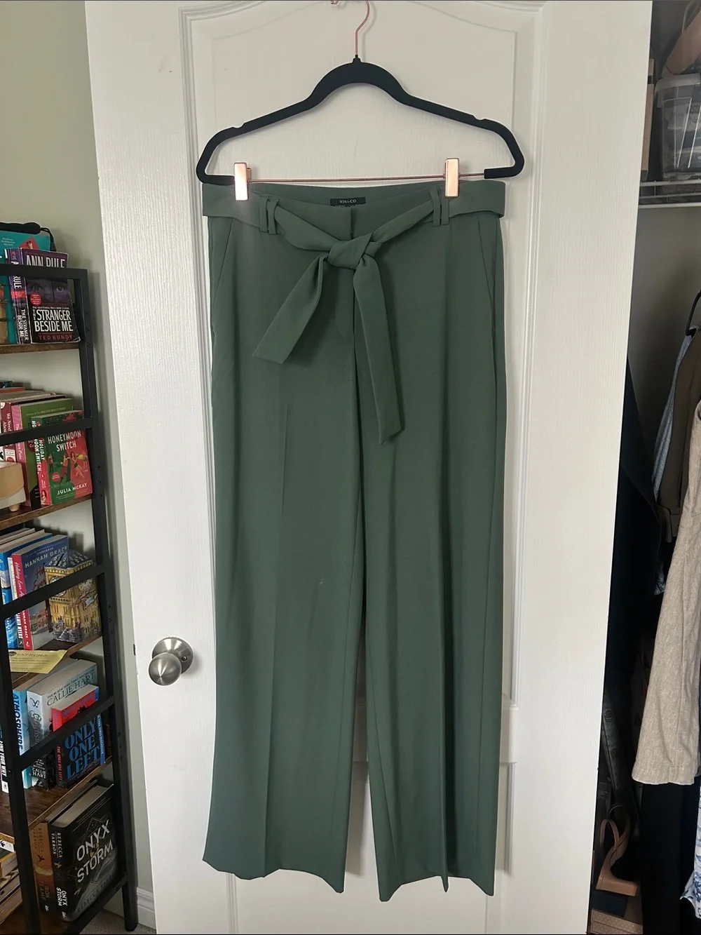 RW&CO. Women's Teal Green Two-Piece Suit - Blazer & Trousers - Picture 4 of 5